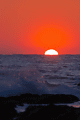 白浜の日没３